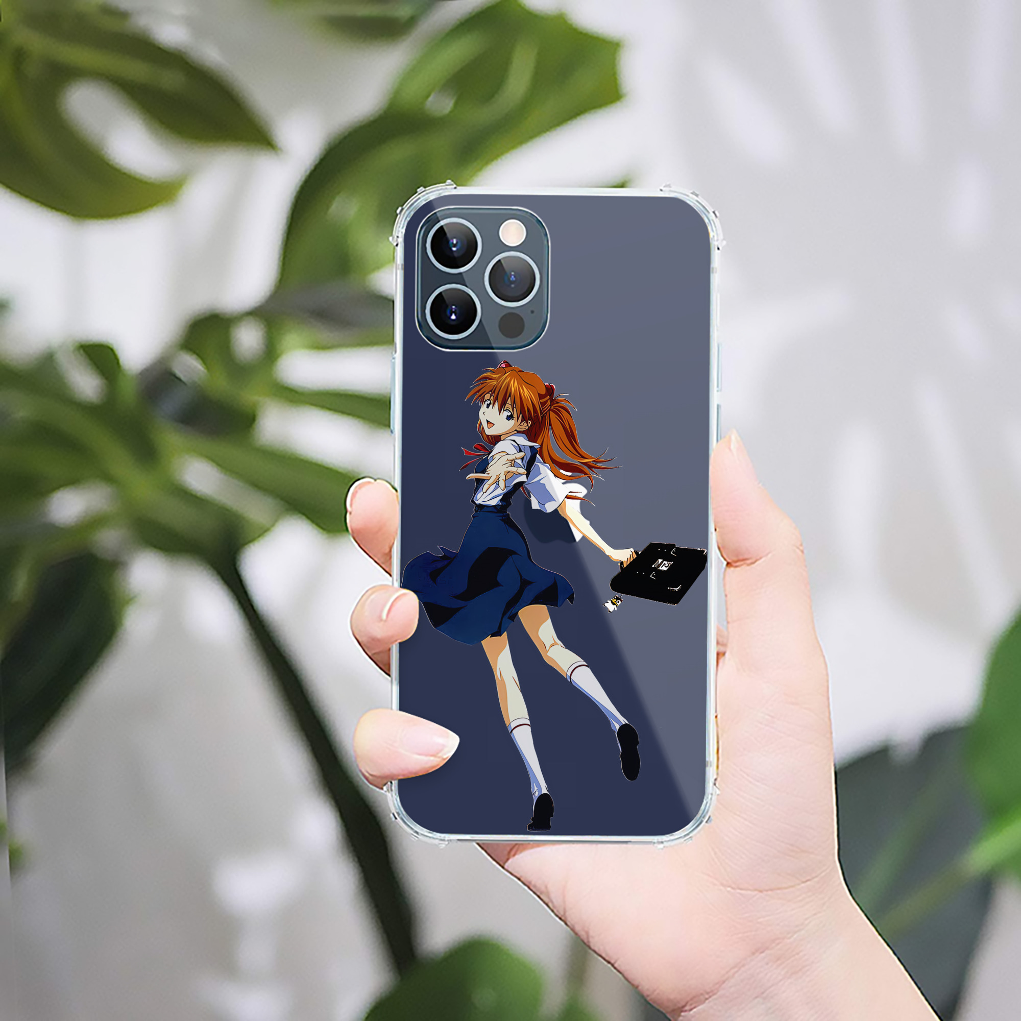（画像用） EVA 新世紀エヴァンゲリオン 【iPhone 12シリーズ対応】透明スマホケース（クリアソフトケース）